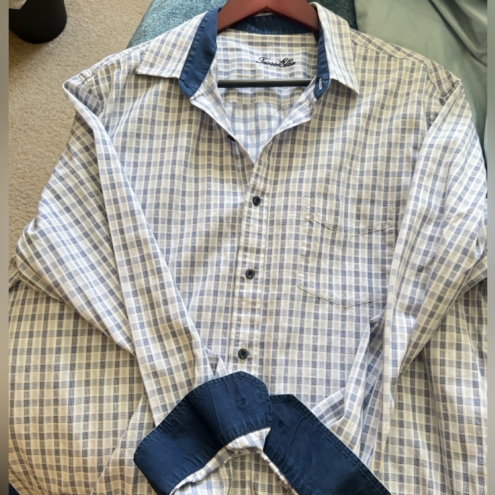 TASSO ELBA Men’s dress shirt XLG